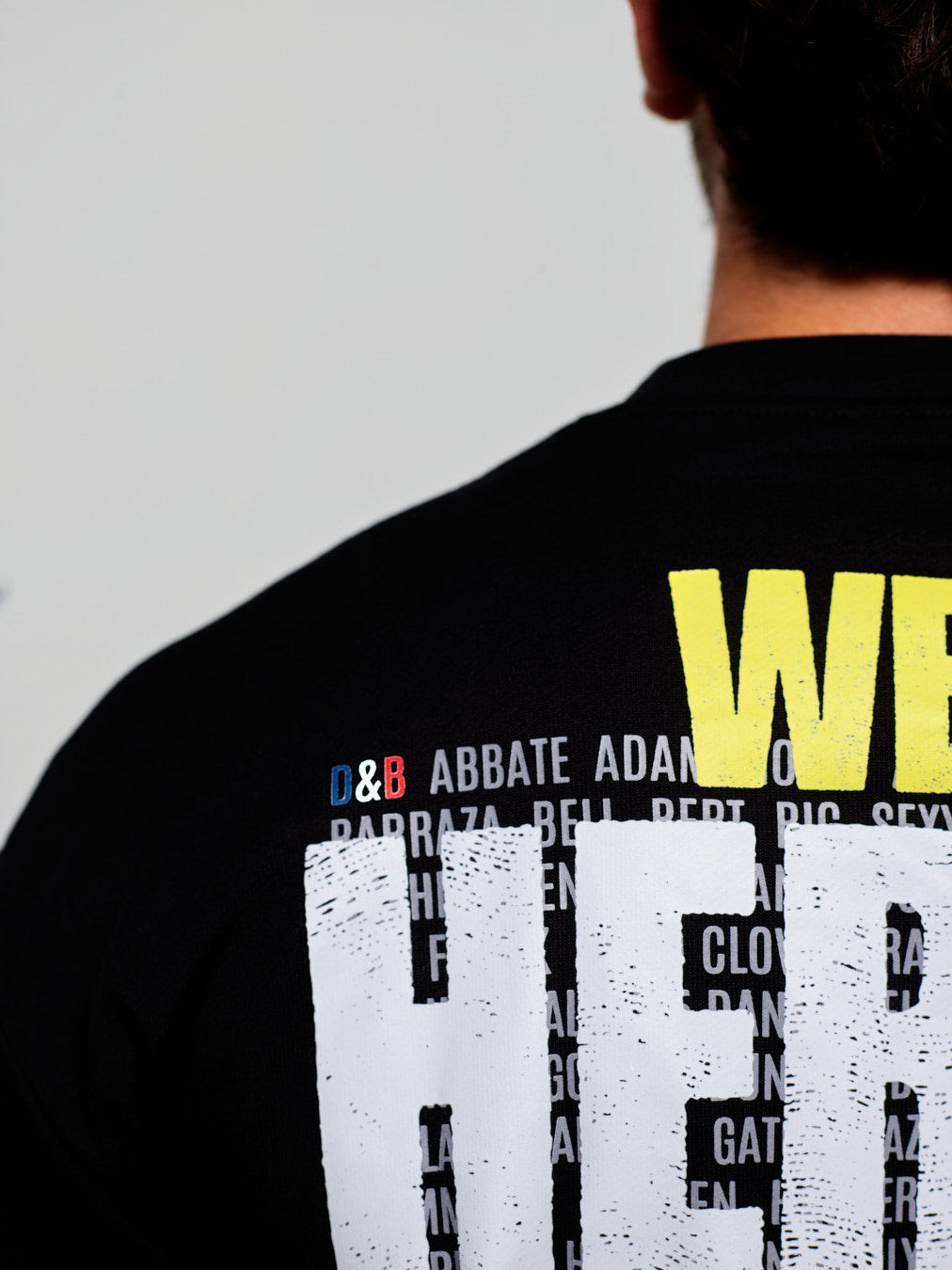 T-shirt de fitness we are heroes 2.0