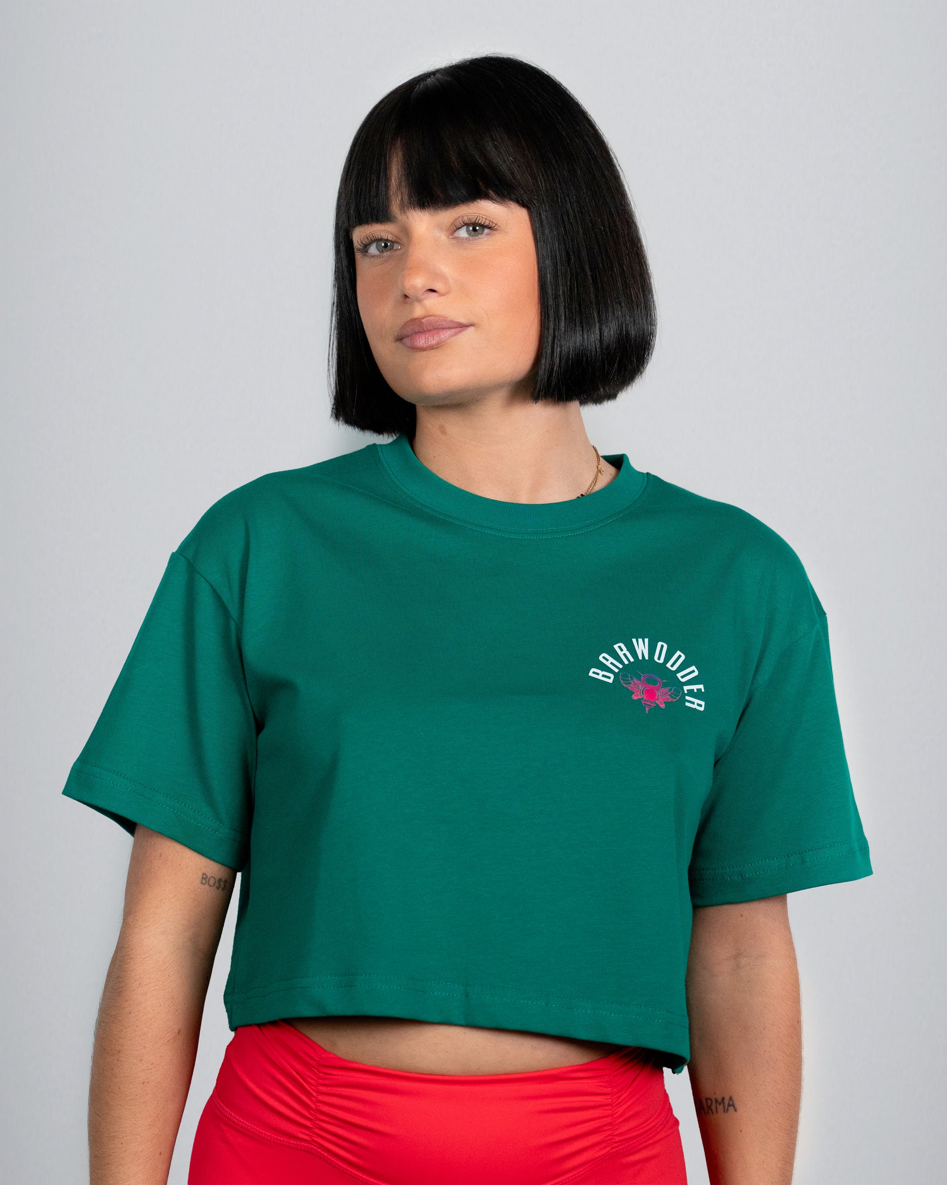 Crop top de sport femme
