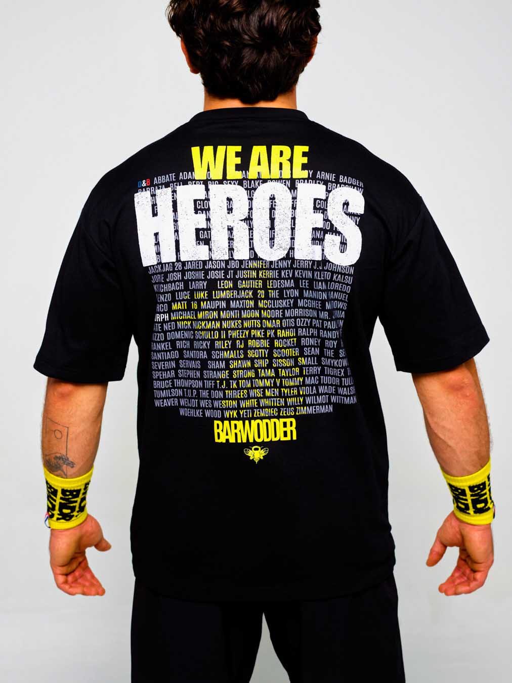 T-SHIRT WE ARE HEROES 2.0