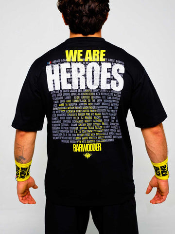 T-SHIRT WE ARE HEROES 2.0